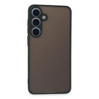 Newface Samsung Galaxy S24 Kılıf Montreal Silikon Kapak - Yeşil