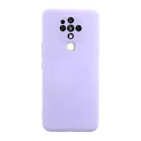 Newface Tecno Camon 16 Kılıf Nano içi Kadife Silikon - Lila