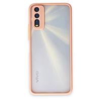 Newface Vivo Y11S Kılıf Montreal Silikon Kapak - Pembe