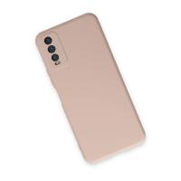 Newface Vivo Y11S Kılıf Nano içi Kadife Silikon - Pudra