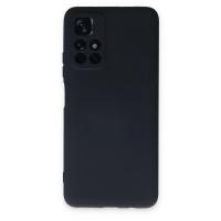 Newface Xiaomi Redmi Note 11T Kılıf Nano içi Kadife Silikon - Lacivert