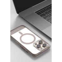Onegif Apple iPhone 15 Pro Max Hulk Magsafe Kapak - Beyaz