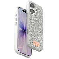 Onegif Apple iPhone 17 Bright Simli Kapak - Beyaz