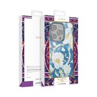 Onegif iPhone 15 Flower Series Magsafe Kapak - Gri