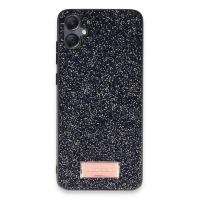 Onegif Samsung Galaxy A05 Bright Simli Kapak - Siyah