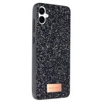 Onegif Samsung Galaxy A06 Bright Simli Kapak - Siyah