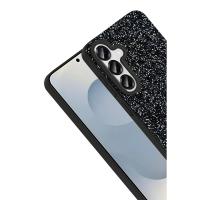 Onegif Samsung Galaxy S25 Bright Simli Kapak - Gold