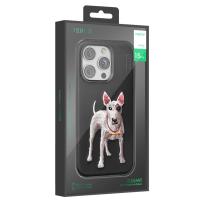 Venco iPhone 16 Perma Desenli Kapak - Koyu Kahve